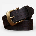 Maison de la Ceinture Noir / 105cm Ceinture cuir homme – Ravelon