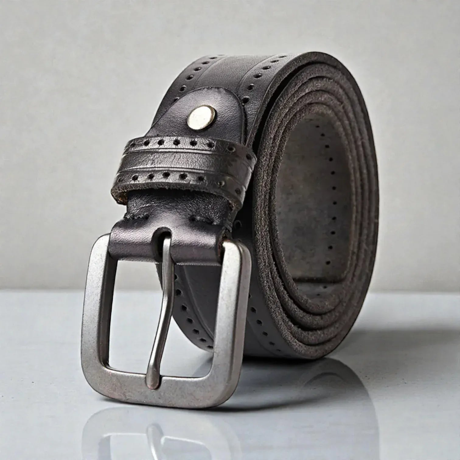 Maison de la Ceinture Noir / 105cm Ceinture cuir homme – Rovak