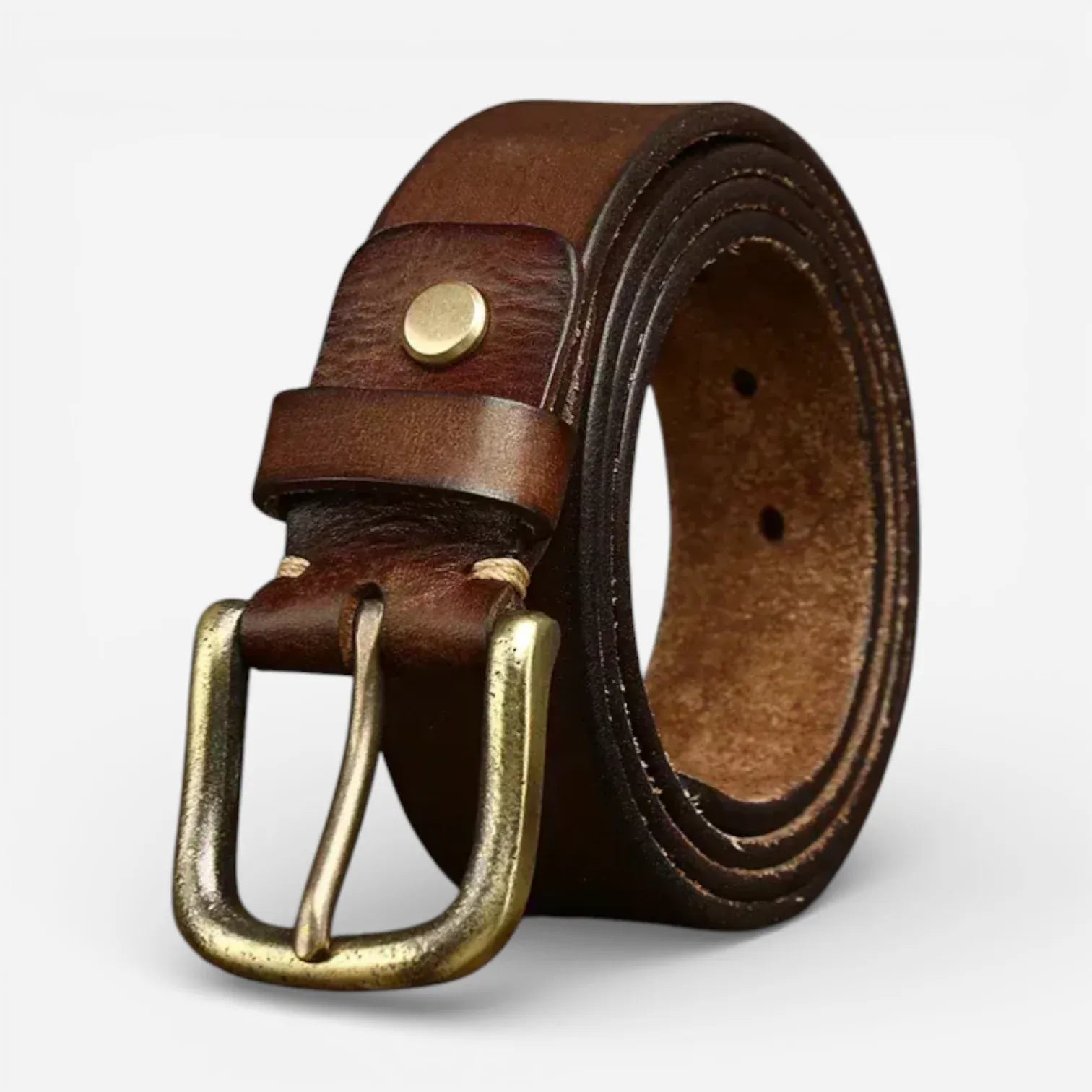 Maison de la Ceinture Cognac / 105cm Ceinture cuir homme – Rovello