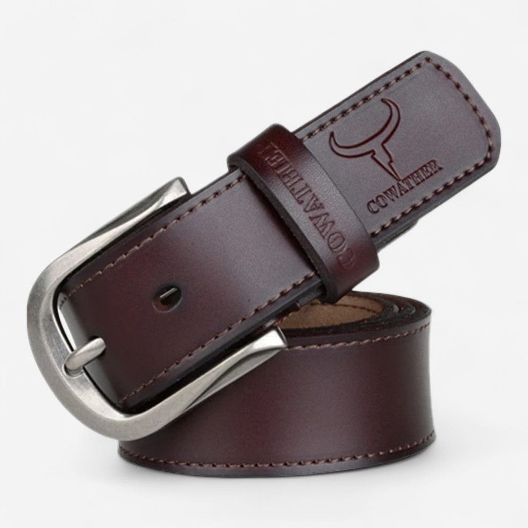 Ma boutique café / 100cm Ceinture cuir homme - Tigran