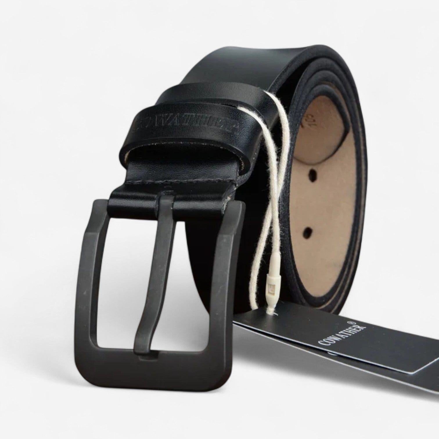 Maison de la Ceinture Noir / 100cm Ceinture cuir homme - Torren