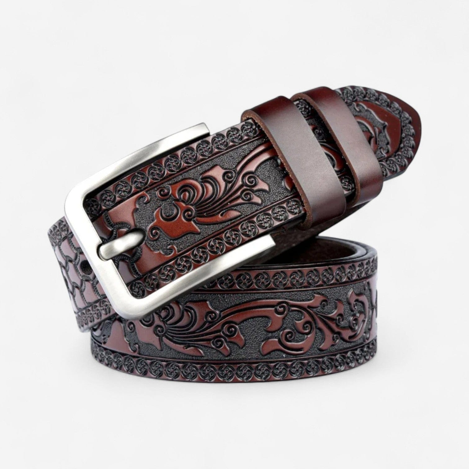 Maison de la Ceinture Café / 100cm Ceinture cuir homme – Varelio