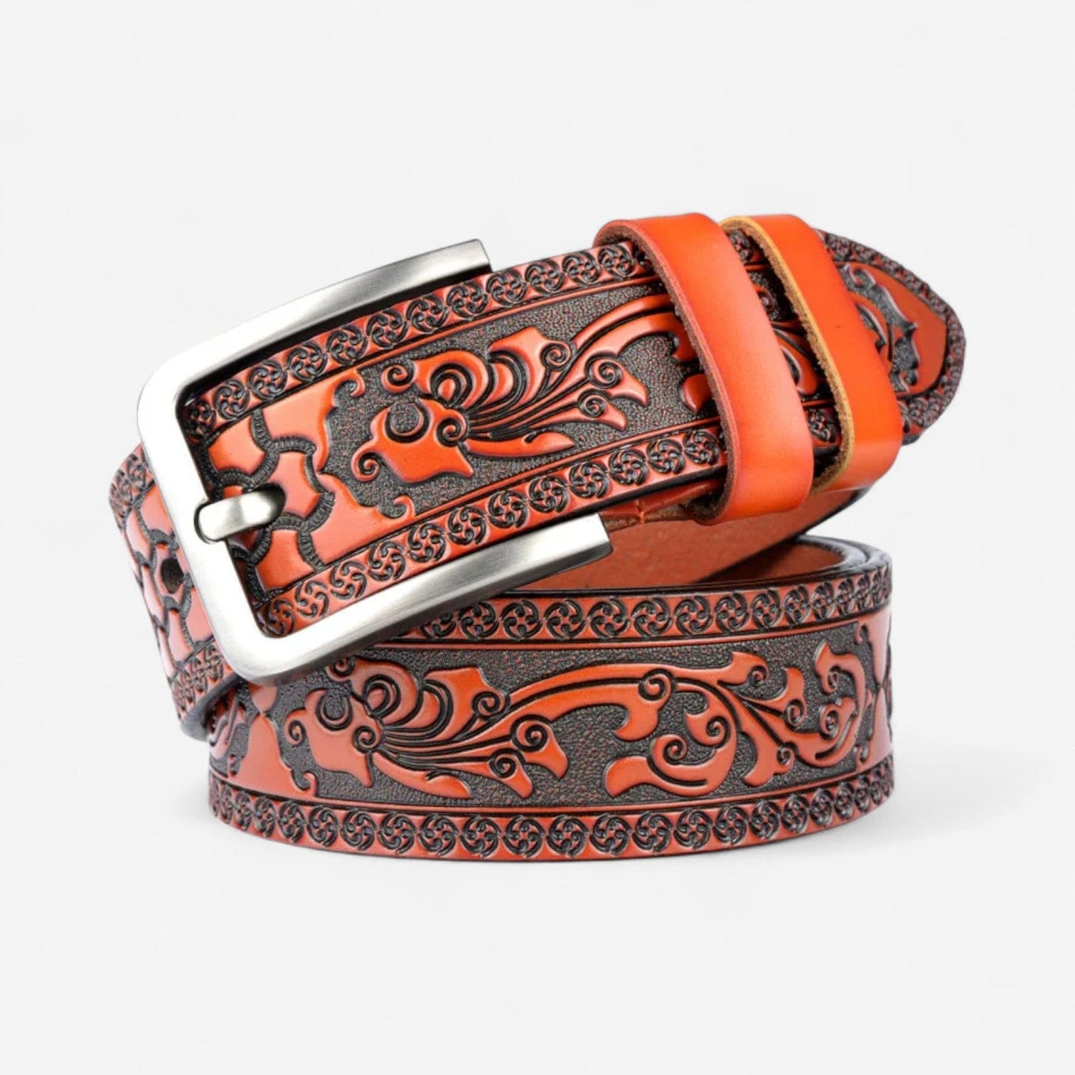 Maison de la Ceinture Cognac / 100cm Ceinture cuir homme – Varelio