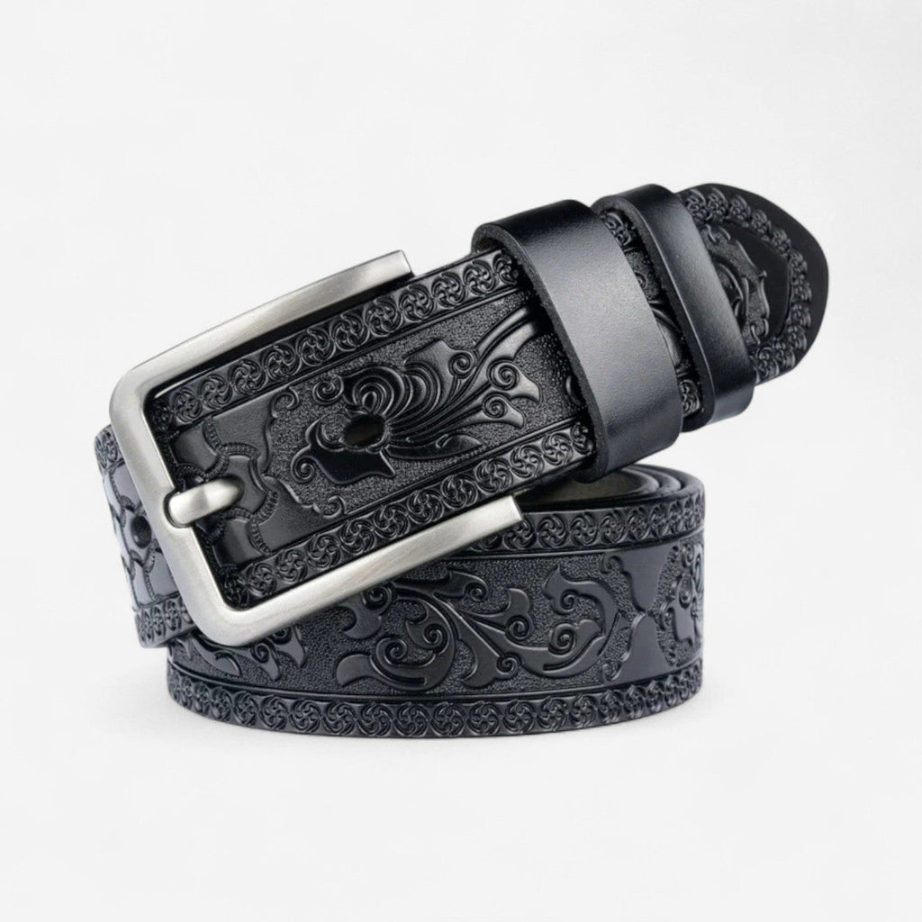 Maison de la Ceinture Noir / 100cm Ceinture cuir homme – Varelio