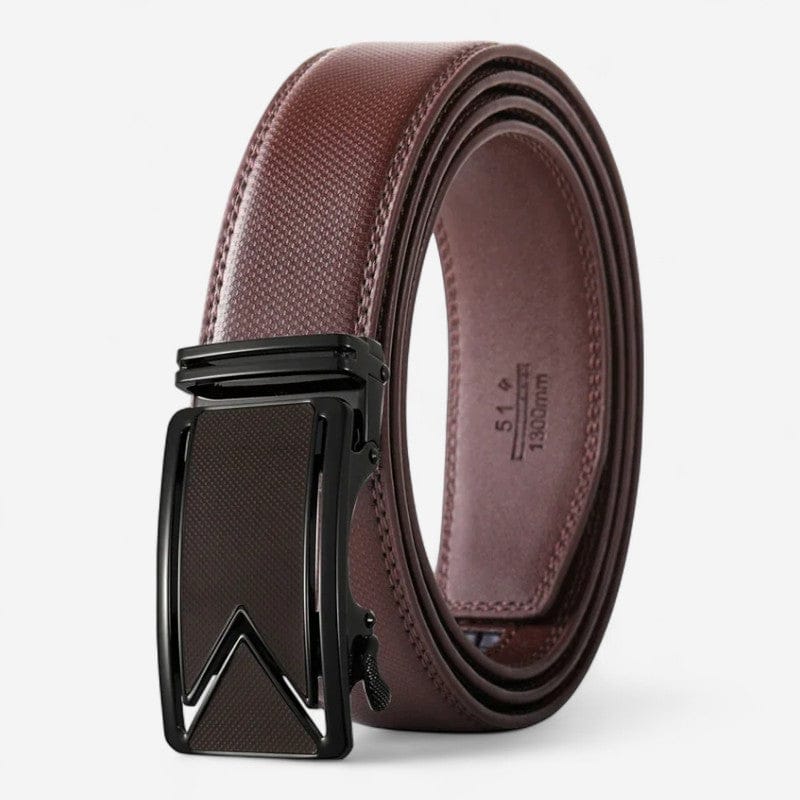 Maison de la Ceinture café / 110cm Ceinture cuir homme - Varen