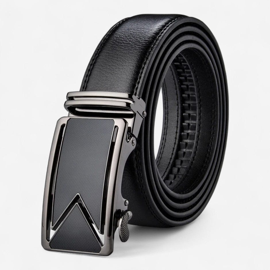 Maison de la Ceinture noir / 110cm Ceinture cuir homme - Varen