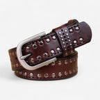 Maison de la Ceinture café / 90cm Ceinture cuir – Maoding