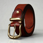 Maison de la Ceinture Ceinture cuir pleine fleur homme – Ravello
