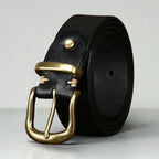 Maison de la Ceinture Ceinture cuir pleine fleur homme – Ravello