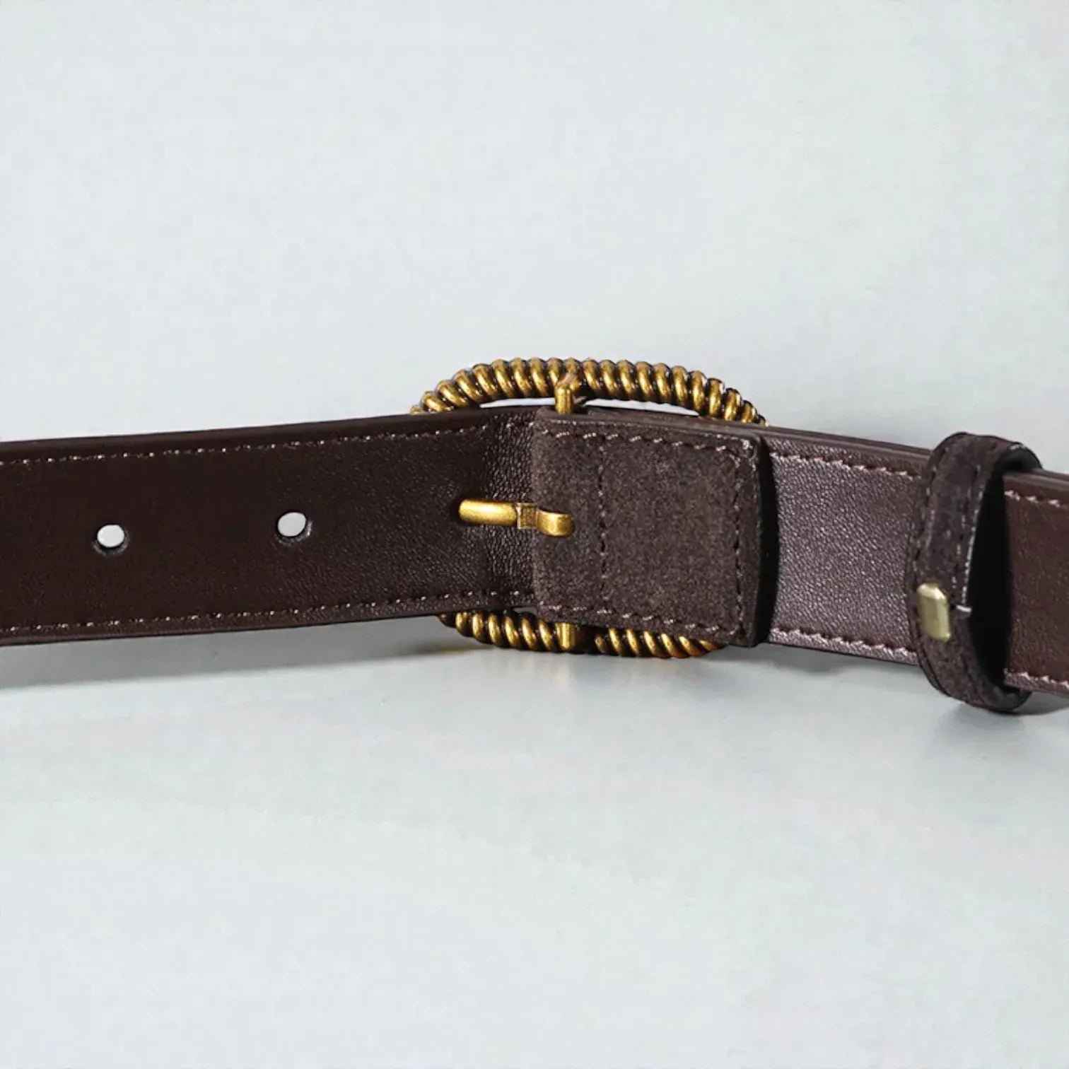 Maison de la Ceinture Ceinture cuir suédé femme – Velmora