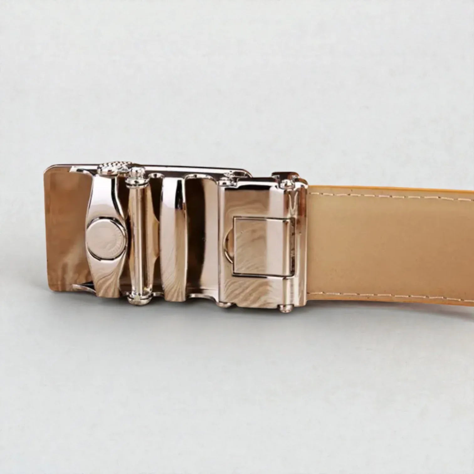 Maison de la Ceinture Ceinture cuir texturé homme – Serpentine Noctis