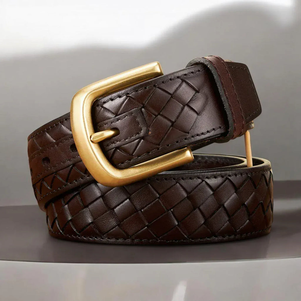 Maison de la Ceinture Ceinture cuir tressé homme - Veldor