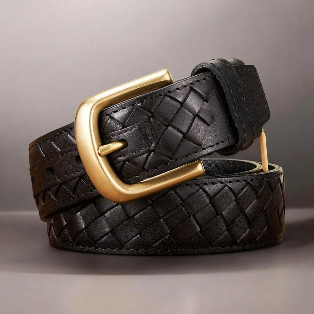 Maison de la Ceinture Ceinture cuir tressé homme - Veldor