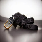 Maison de la Ceinture Ceinture cuir tressé homme - Veldor