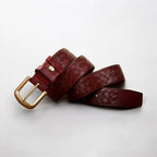 Maison de la Ceinture Ceinture cuir tressé homme - Veldor
