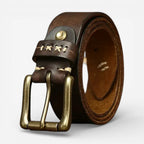 Maison de la Ceinture Ceinture cuir vintage homme – Karsen