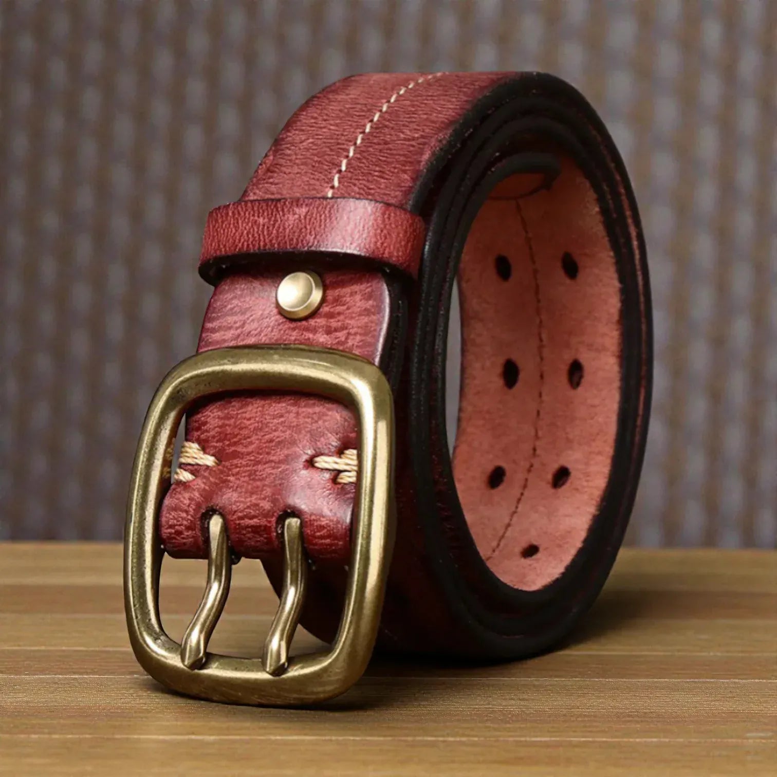 Maison de la Ceinture Ceinture cuir vintage homme – Rhovan