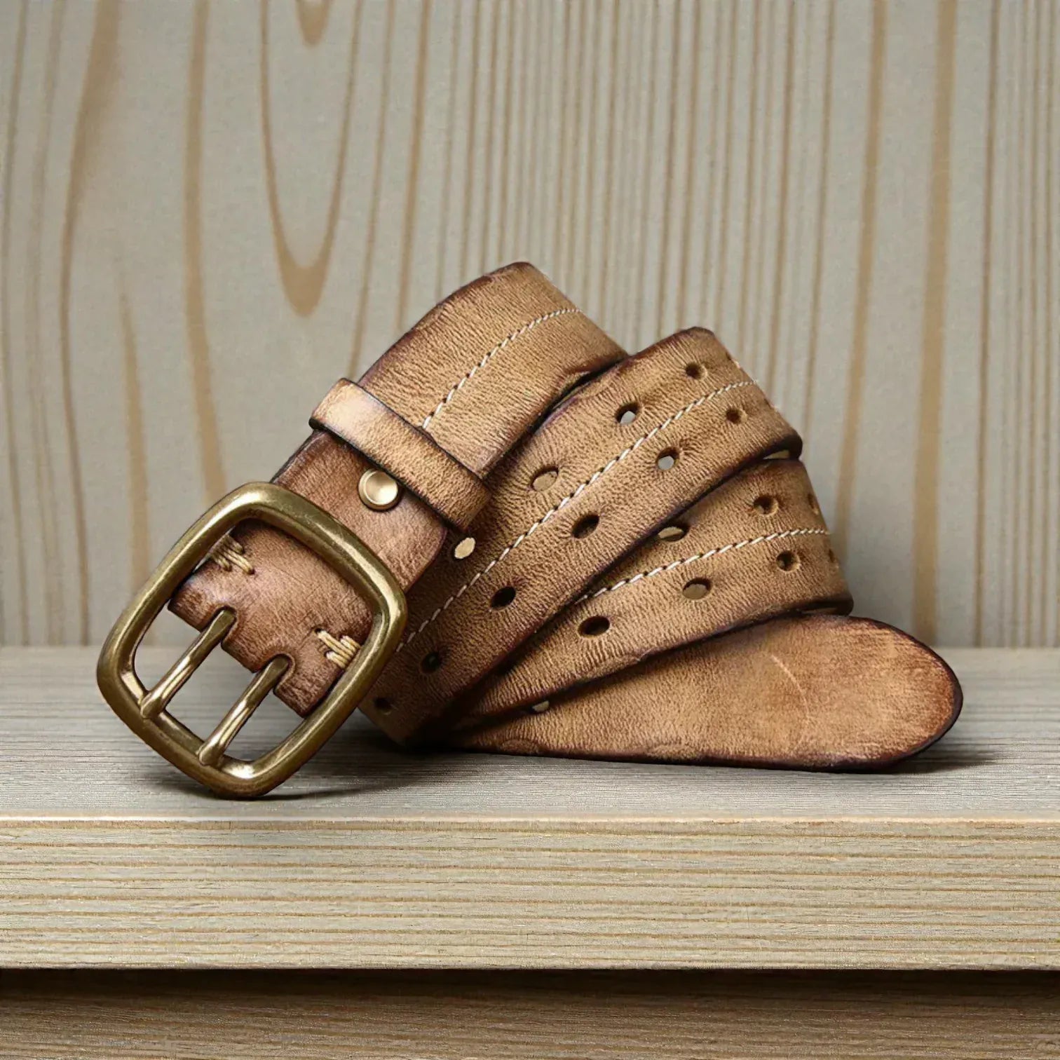 Maison de la Ceinture Ceinture cuir vintage homme – Rhovan