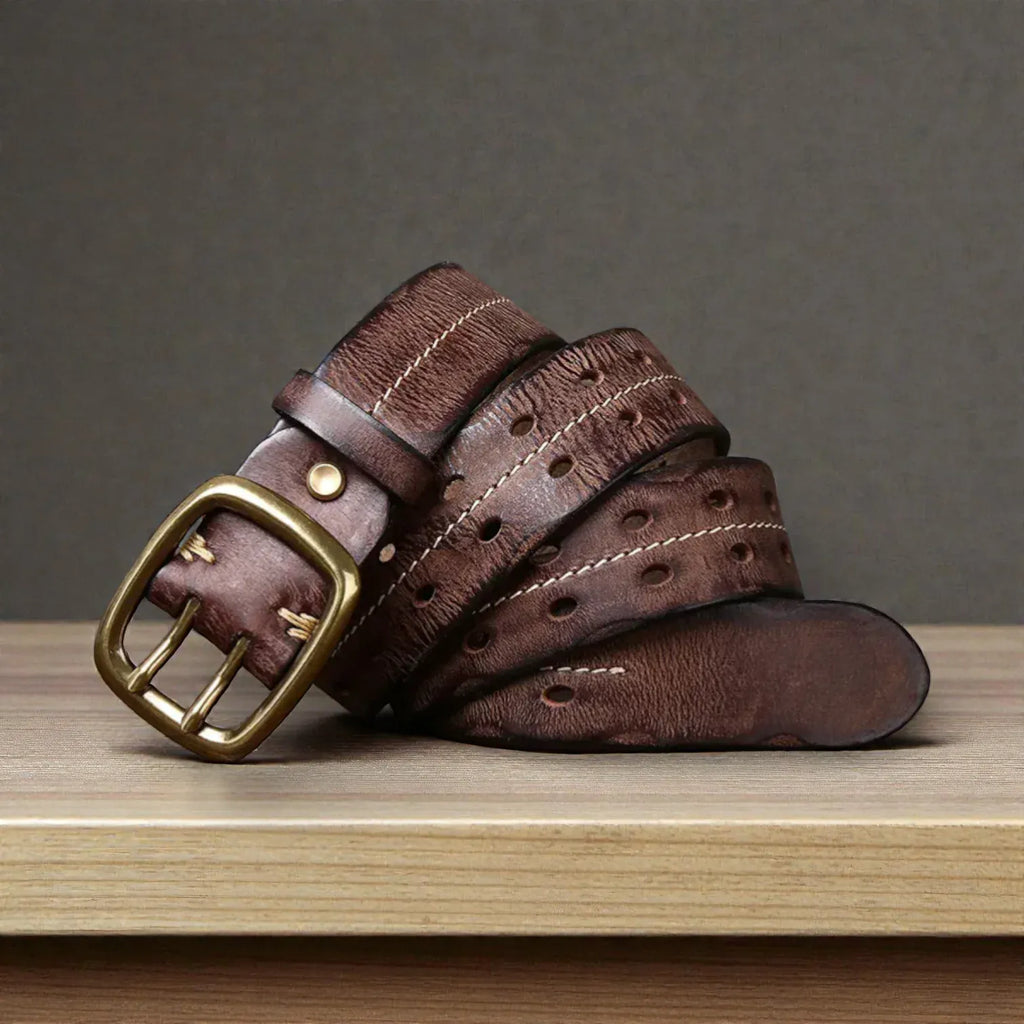 Maison de la Ceinture Ceinture cuir vintage homme – Rhovan