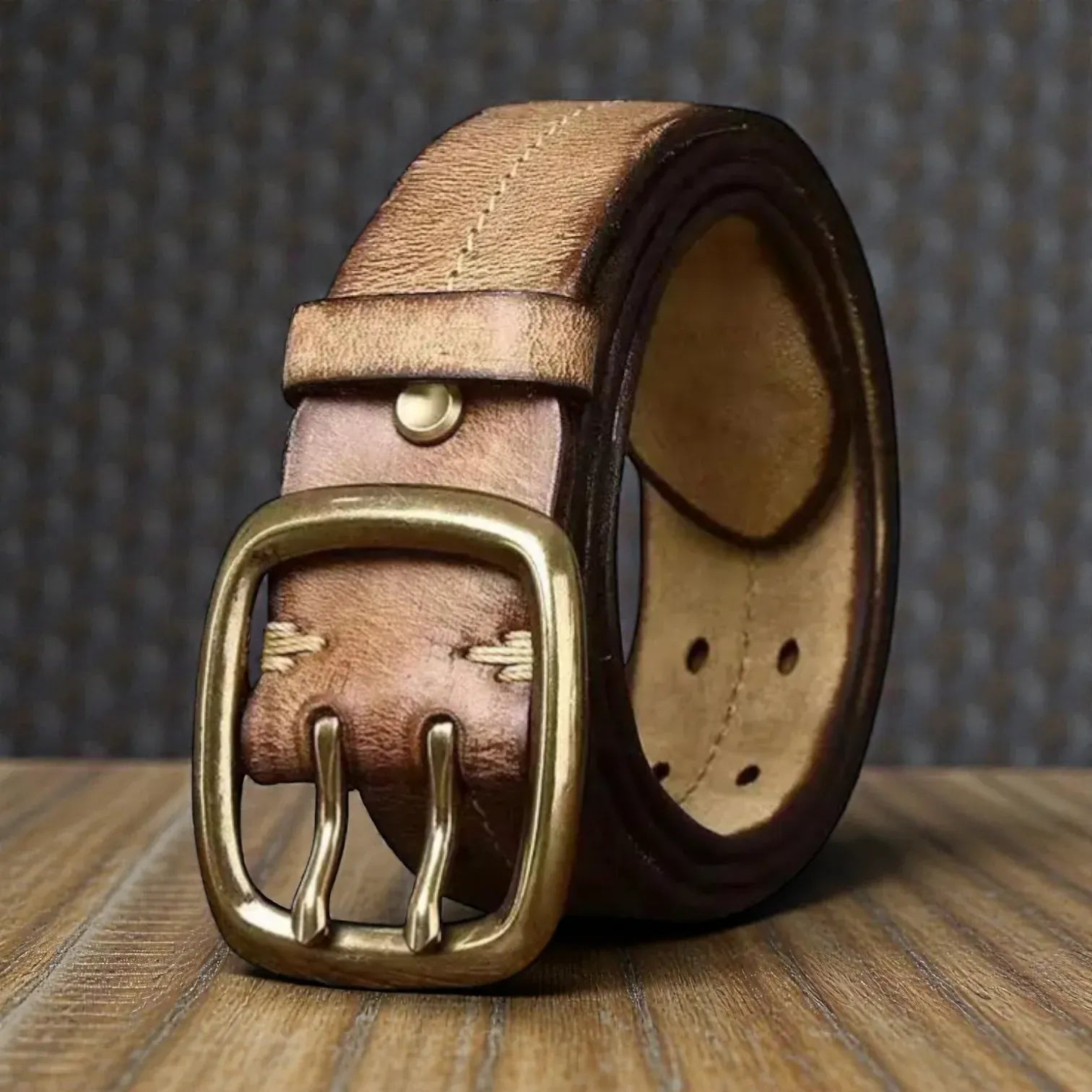 Maison de la Ceinture Ceinture cuir vintage homme – Rhovan