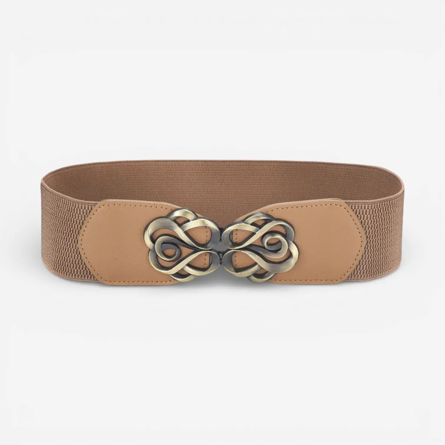 Maison de la Ceinture Camel / 75cm Ceinture élastique femme – Elinora