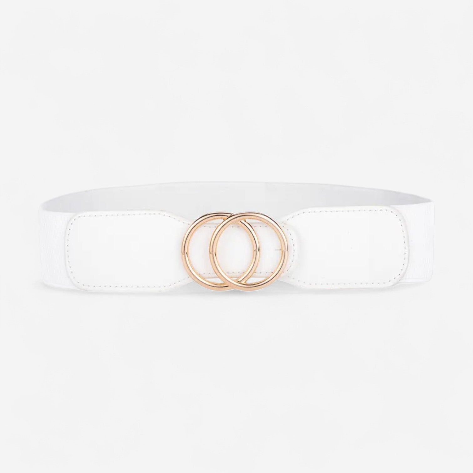 Maison de la Ceinture Blanc - OR / 70-90cm Ceinture élastique femme – Norwen