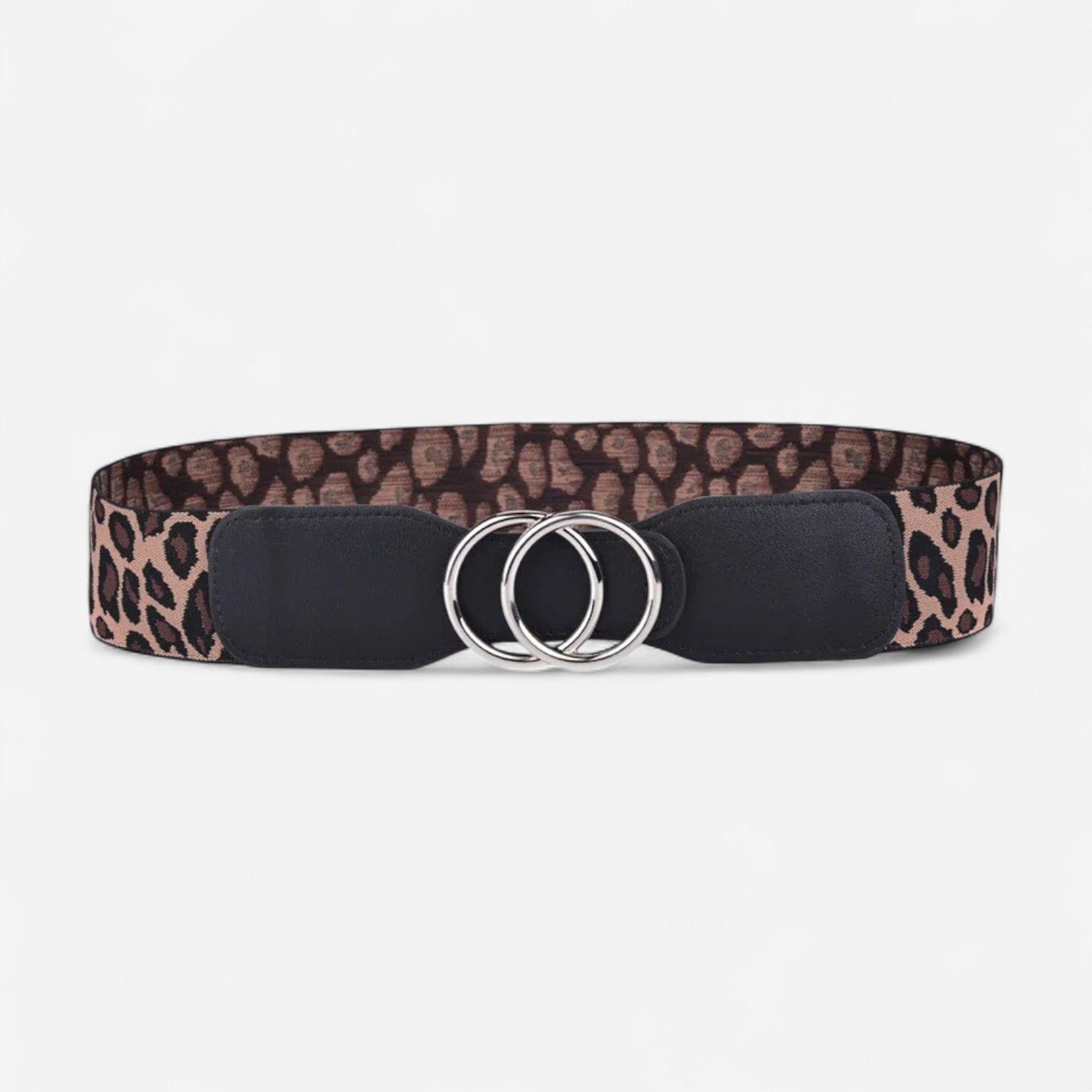 Maison de la Ceinture Leopard - Argent / 70-90cm Ceinture élastique femme – Norwen