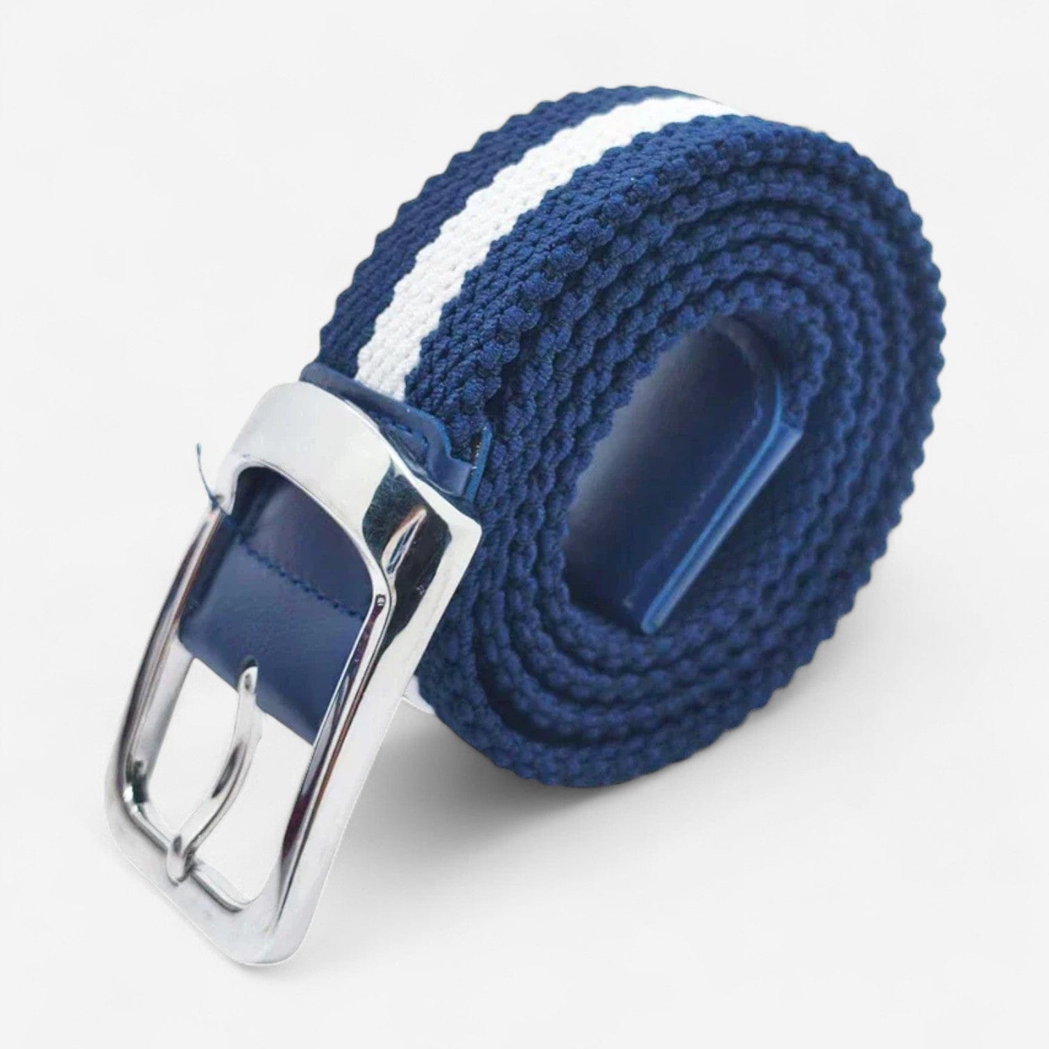 Maison de la Ceinture Bleu Blanc / 110cm Ceinture élastique homme – Alven