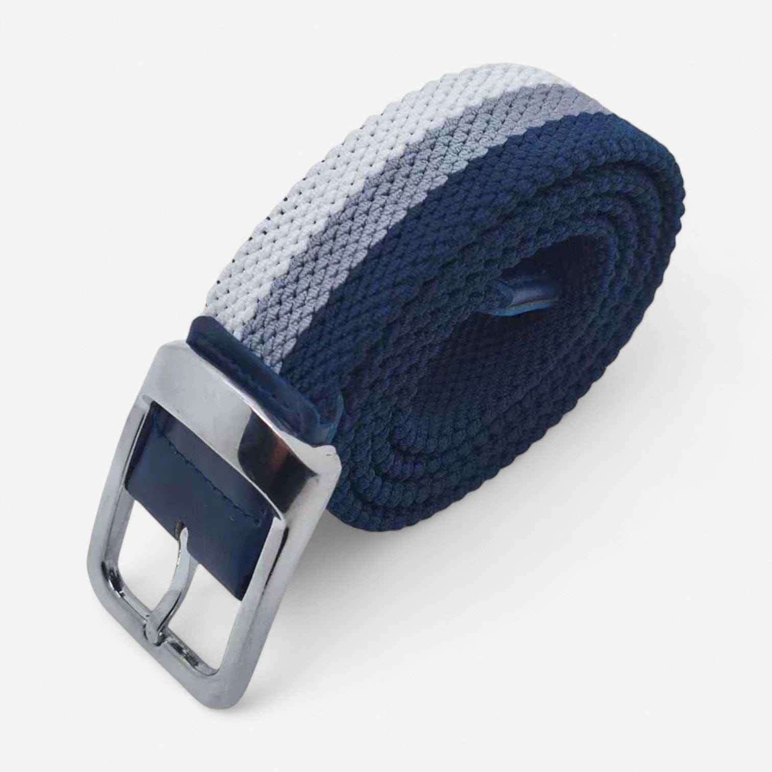Maison de la Ceinture Bleu Gris Blanc / 110cm Ceinture élastique homme – Alven