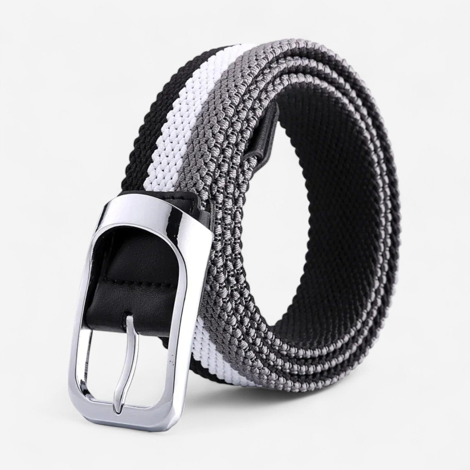 Maison de la Ceinture Noir Blanc Gris / 110cm Ceinture élastique homme – Alven