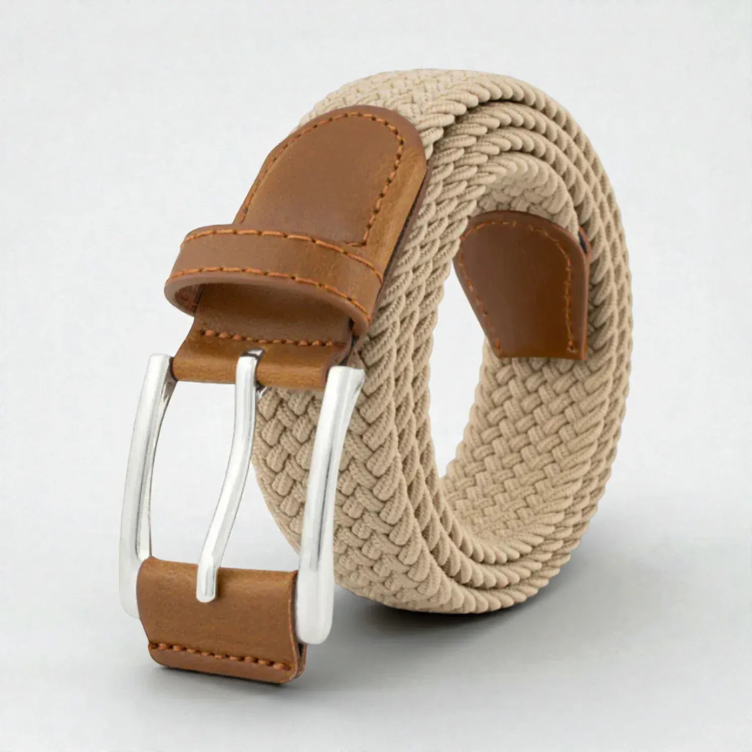 Maison de la Ceinture Beige / 105cm Ceinture élastique homme - Kaelor