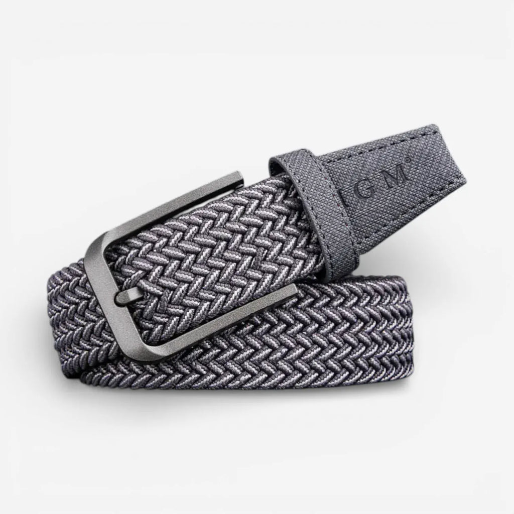 Maison de la Ceinture Gris clair / 95cm Ceinture élastique homme - Kaelum