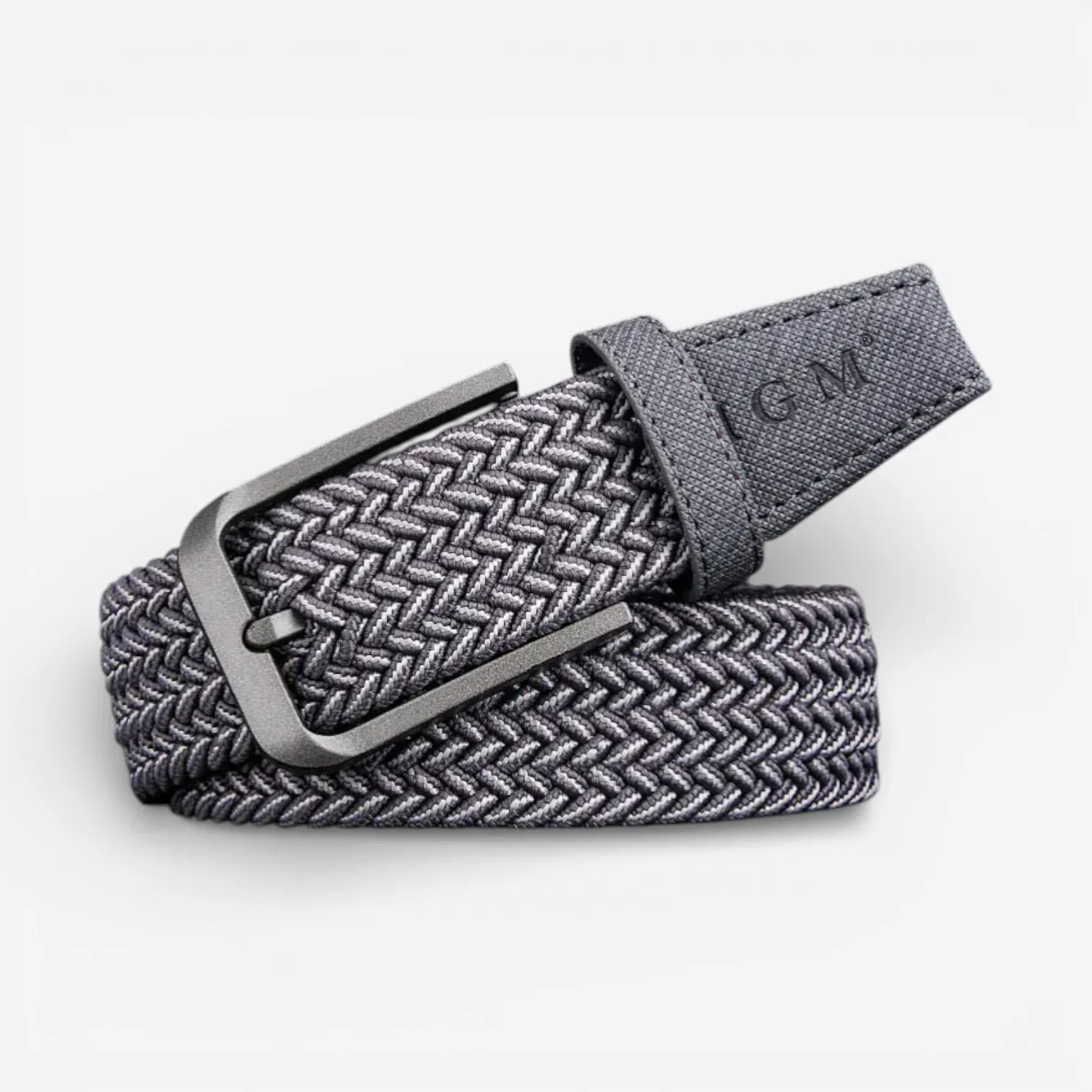 Maison de la Ceinture Gris clair / 95cm Ceinture élastique homme - Kaelum