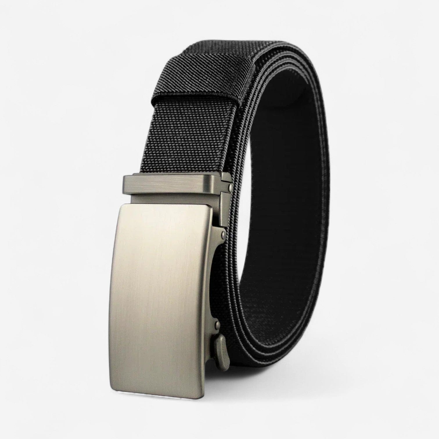 Maison de la Ceinture Noir - Argent / 115cm Ceinture élastique homme – Tavren