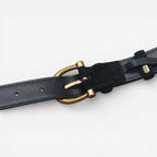Maison de la Ceinture Ceinture en cuir suédé femme – Cendria