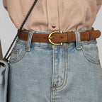 Maison de la Ceinture Ceinture en cuir suédé femme – Cendria