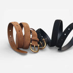 Maison de la Ceinture Ceinture en cuir suédé femme – Cendria