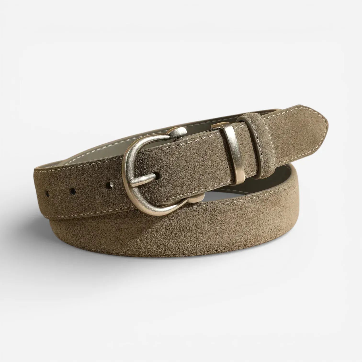 Maison de la Ceinture Ceinture en cuir suédé femme – Elvanna