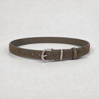 Maison de la Ceinture Vert / 100cm Ceinture en cuir suédé femme – Elvanna