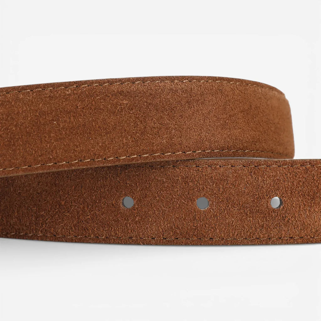 Maison de la Ceinture Ceinture en cuir suédé femme – Sorelia