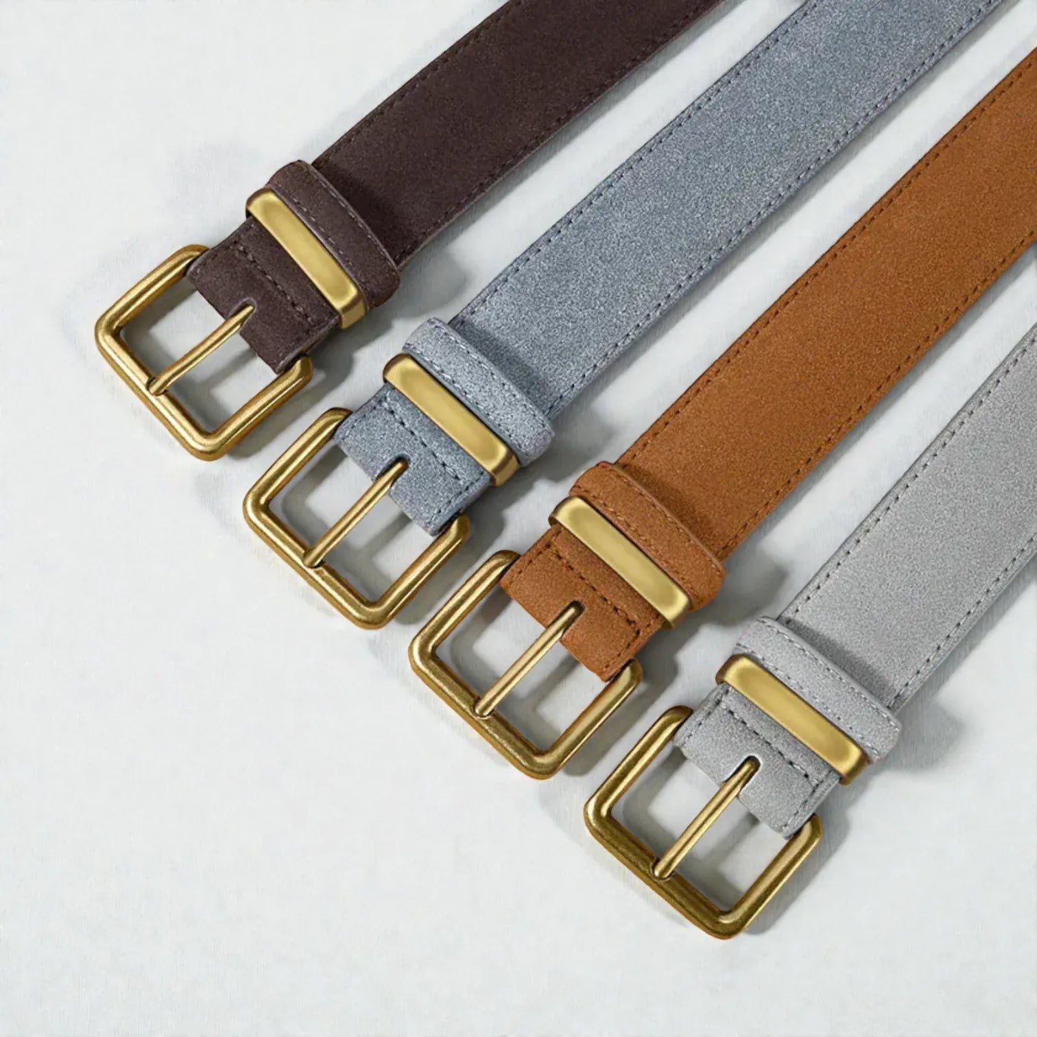 Maison de la Ceinture Ceinture en cuir suédé femme – Velsa