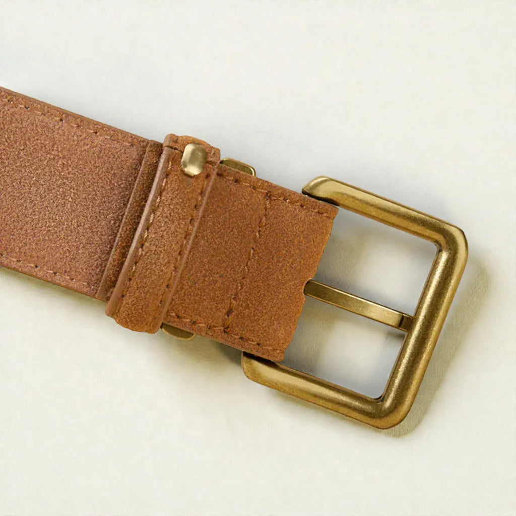 Maison de la Ceinture Ceinture en cuir suédé femme – Velsa