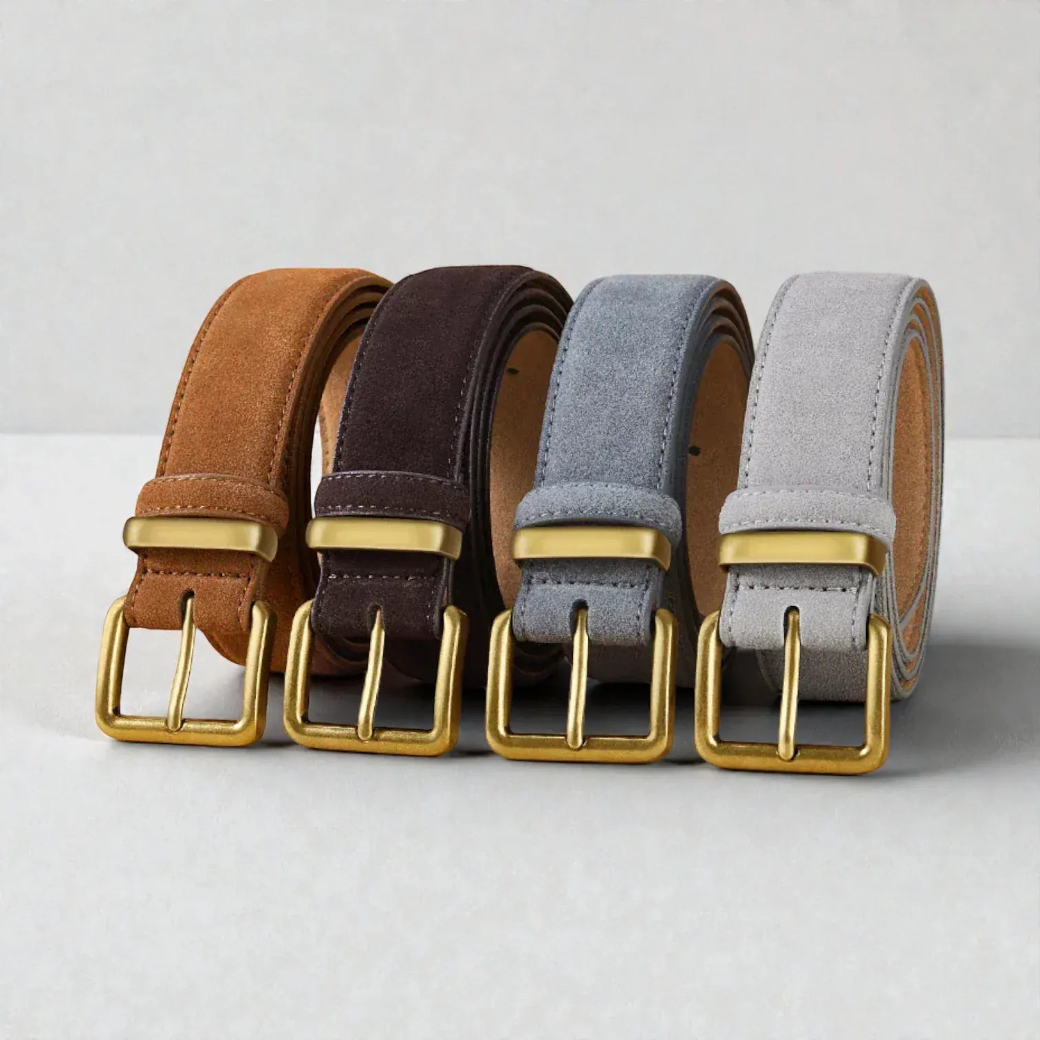 Maison de la Ceinture Ceinture en cuir suédé femme – Velsa