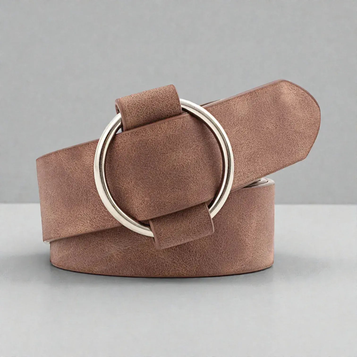 Maison de la Ceinture Café / 105cm Ceinture femme simili cuir – Virelia