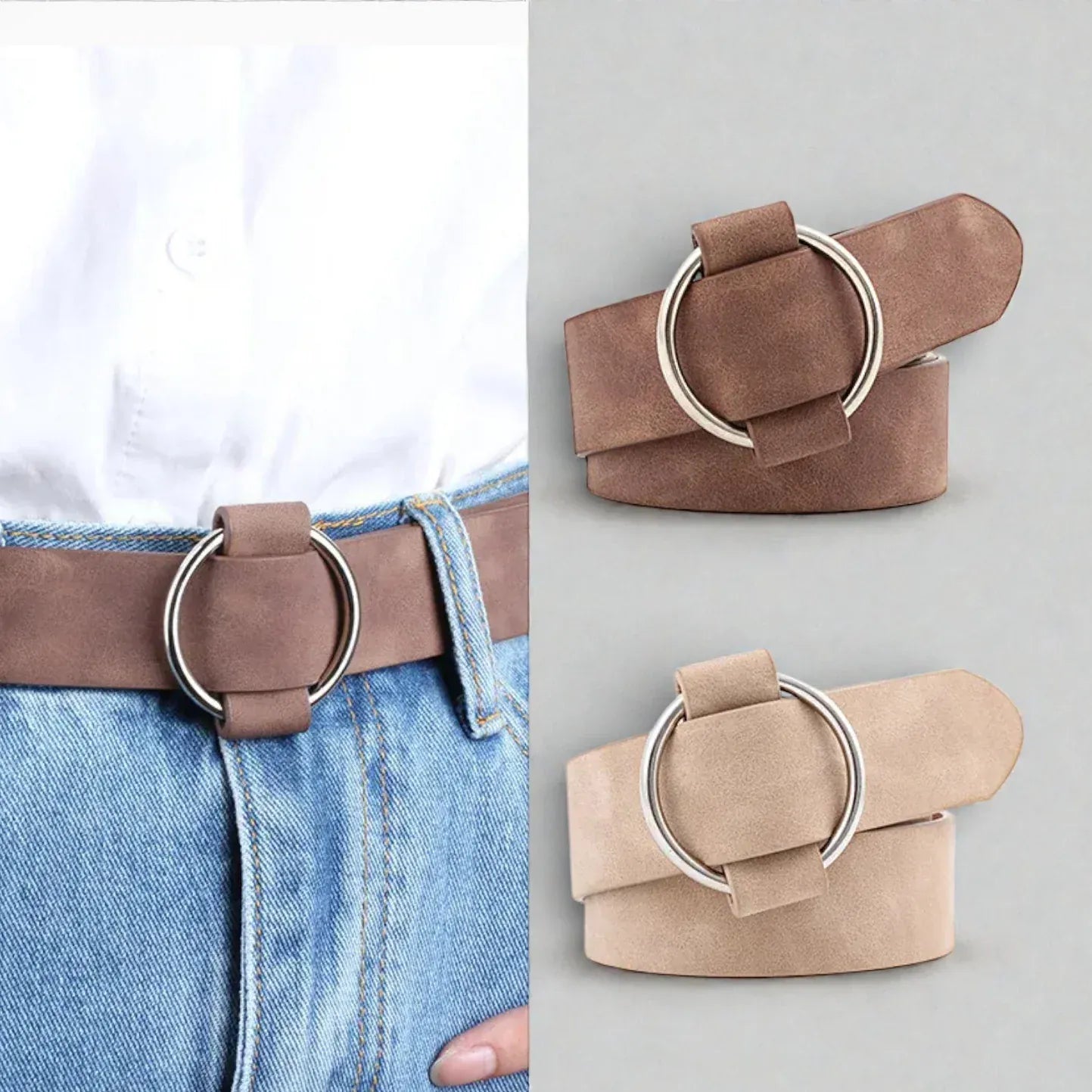 Maison de la Ceinture Ceinture femme simili cuir – Virelia