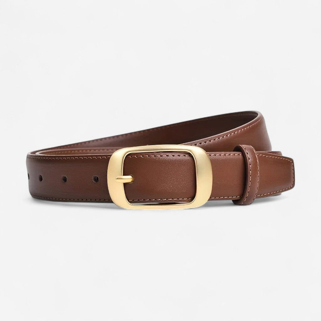 Maison de la Ceinture Marron / 105cm Ceinture fine femme – Arivane