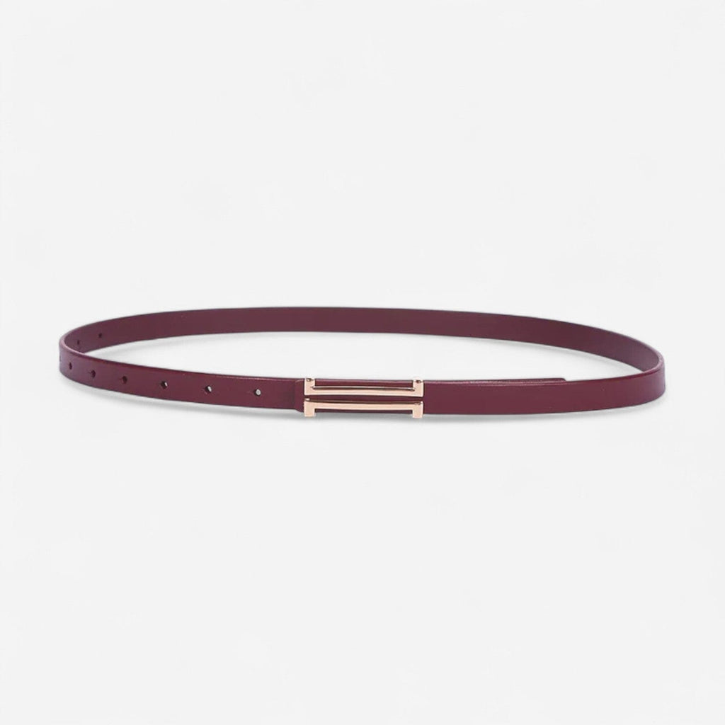 Maison de la Ceinture Marron / 105cm Ceinture fine femme – Isandra