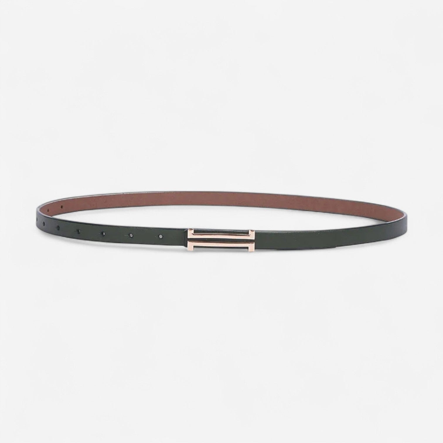 Maison de la Ceinture Vert / 105cm Ceinture fine femme – Isandra