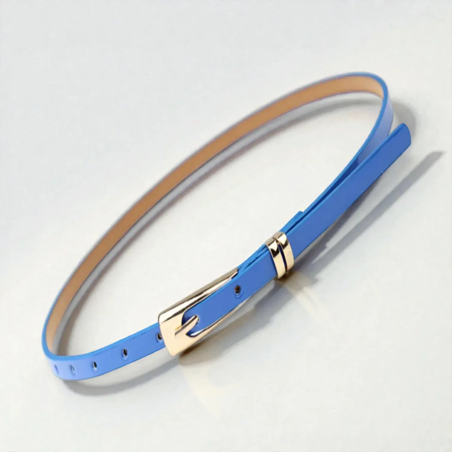 Maison de la Ceinture Bleu / 105cm Ceinture fine femme – Lioréa