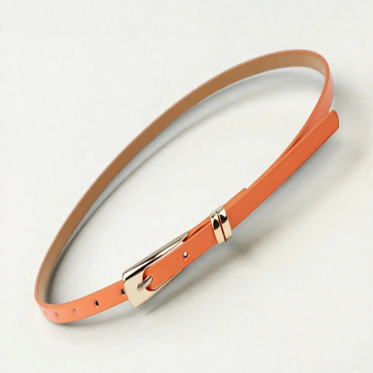 Maison de la Ceinture Orange / 105cm Ceinture fine femme – Lioréa